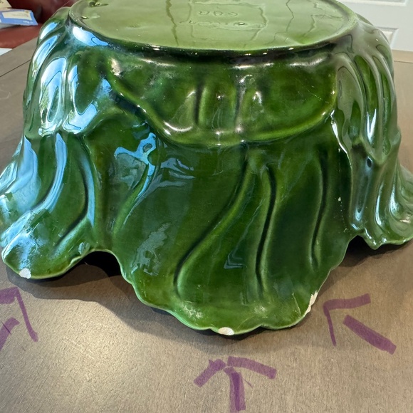 Vintage Cemar California Pottery Lettuce/Cabbage Bowl - Picture 4 of 4